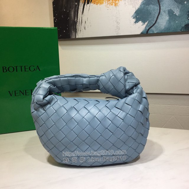Bottega veneta高端女包 98080 寶緹嘉小號羊皮手工編織女包 BV爆款jodie新版本2代編織打結圓形hobo包  gxz1148